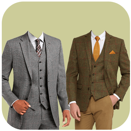 Man Photo Suit Maker logo