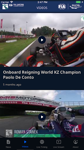 FIA Karting Screenshot 2 - AppWisp.com