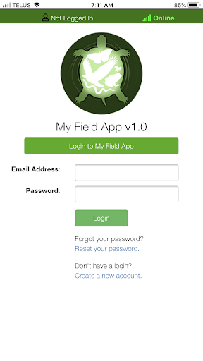 Android application My Field App screenshort