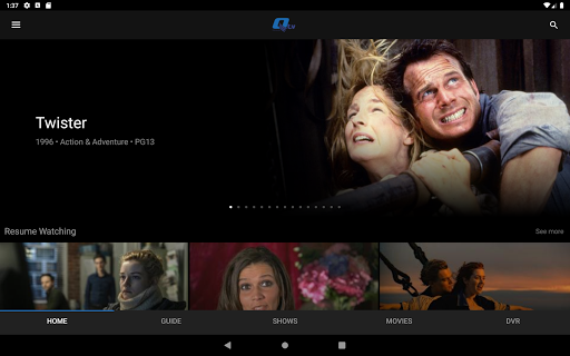 Screenshot of Q tv From Quadro