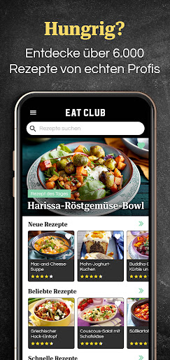 EAT CLUB – Rezepte & Kochen Screenshot 1 - AppWisp.com
