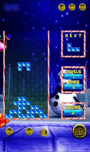 BLOCK PUZZLE WITH ICE