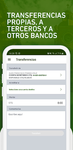 Banco INV APP Screen 3