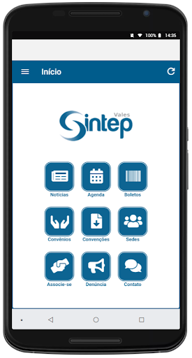 Android application SINTEP VALES screenshort