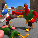Cover Image of डाउनलोड Angry Rooster Kung Fu Fight 1.2 APK