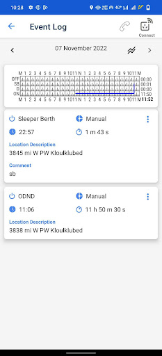 Global Trucking ELD Screen 2