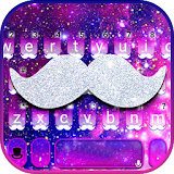 Galaxy Silver Beard Keyboard Theme icon