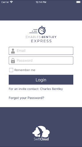 Android application Charles Bentley Express screenshort