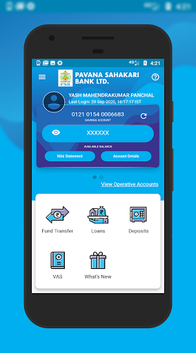 Pavana Bank Screen 3