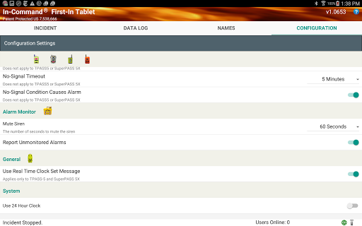 In-Command First-In Tablet