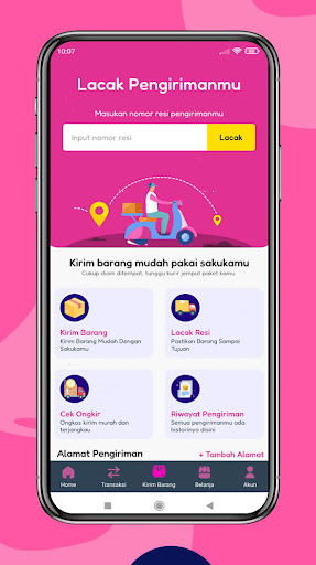 Sakukamu - Pulsa Kirim Barang