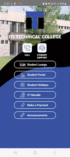 Android application ITI Technical College screenshort