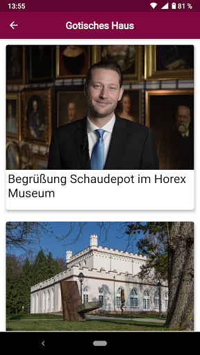 Android application Gotisches Haus screenshort