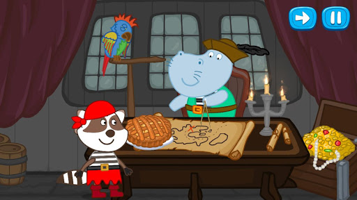 Pirate treasure: Fairy tales for Kids 1.3.9 screenshots 1