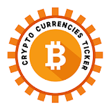 Crypto Currency Ticker - Live Bitcoin Rate & News icon