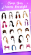screenshot of Girls Hair Changer: Hairstyles