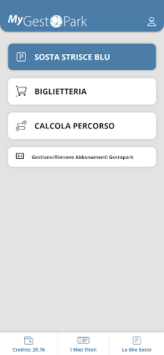 Android application MyGestopark screenshort