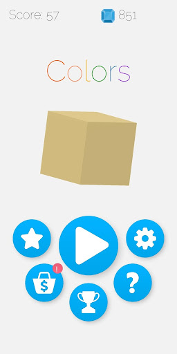 Android application Colors – a game of colors screenshort