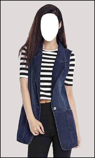 Android application Women with Jeans Photo Frames screenshort