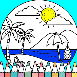 Icon image Summer Coloring Book