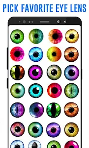 眼睛換色器 - 改變眼睛顏色照片編輯器