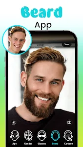 FaceEditor: 未来の顔、性別変換アプリ、髪型、女装