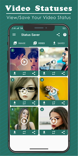 Status Saver・Status Downloader Screenshot 3 - AppWisp.com