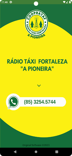 Android application Rádio Táxi Corporativo screenshort