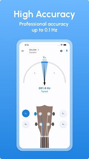 Ukulele Tuner - LikeTones Screen 3