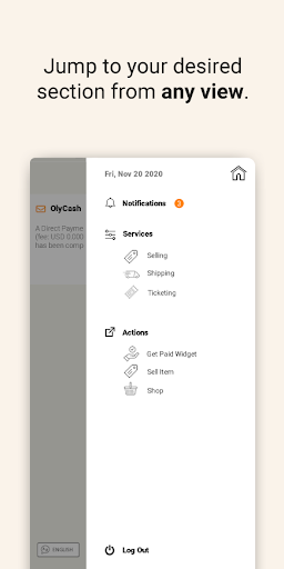 OlyPages Screen 2