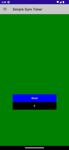 Simple Gym Timer Screen 3