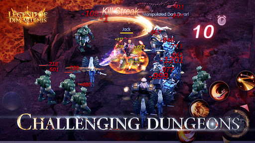 Legend of Dim Artemis Screen 2