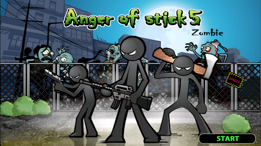 Anger Of Stick 5 : Zombie – Apps On Google Play