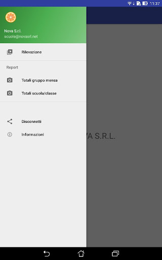 Android application EmealSchoolMobile2 screenshort