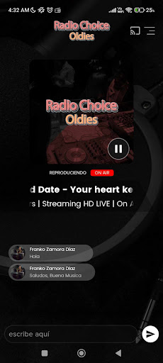 Radio Choice Oldies Screen 2