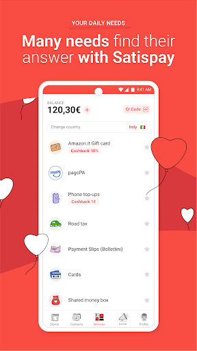 Satispay screenshot