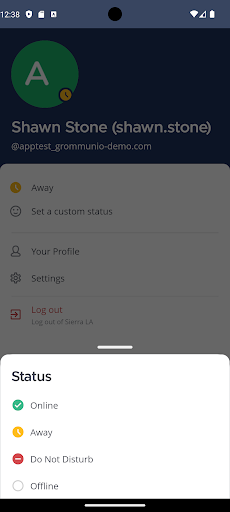 grommunio chat Screen 3