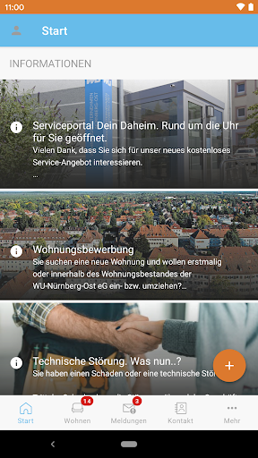 Android application Dein Daheim screenshort