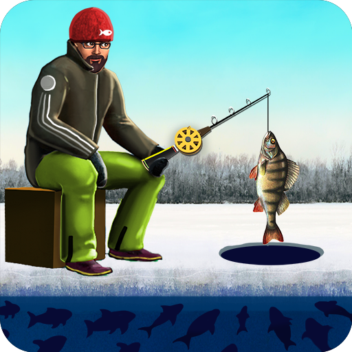 Real Fishing Winter Simulator  Icon