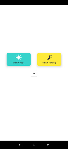 Android application Dzikir Pagi Petang screenshort