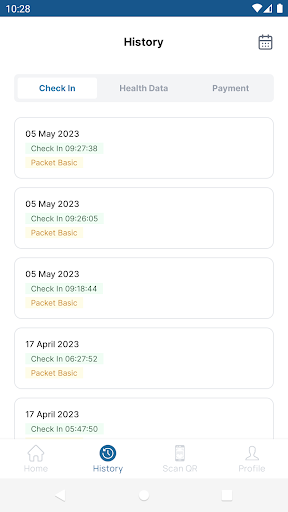WISH Gym Screen 3
