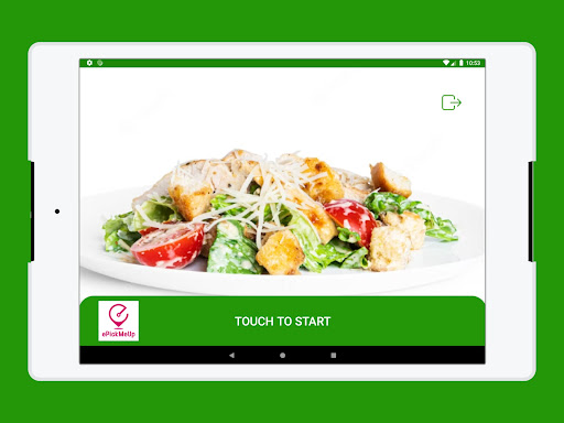 ePickMeUp kiosk food Screen 2