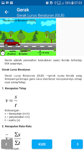 Belajar Fisika SMP Screen 3