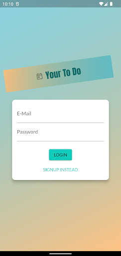Your To Do Screen 2