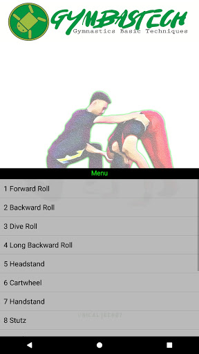 Android application GymBasTech screenshort