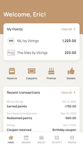 Vikings Rewards Screen 2