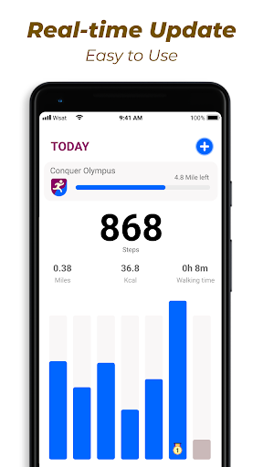 Step Counter - Pedometer Screen 2