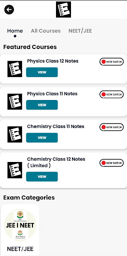 English World- NEET/JEE | 9-12 Screen 2