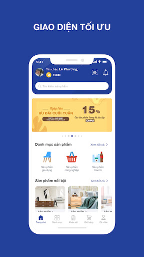 Android application Nhựa Duy Tân screenshort