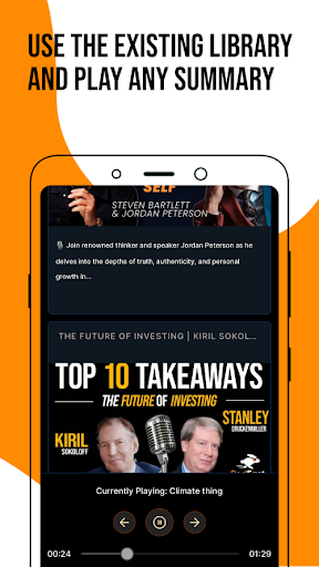 PodFast - Summarize contents Screen 3